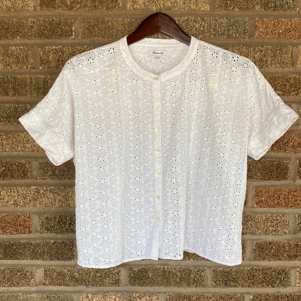 Madewell Eyelet Blouse